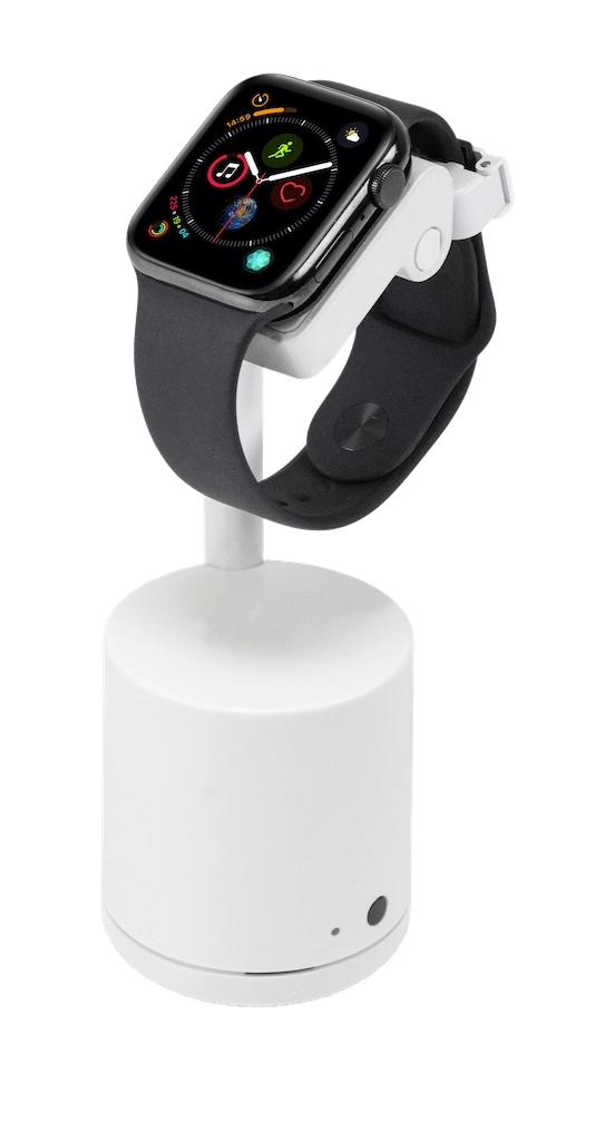Une montre intelligente sur un accessoire de sécurité W2000