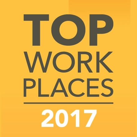 InVue a été désigné comme l'un des meilleurs lieux de travail de l'année 2017.