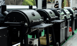 Grills exposés à la vente