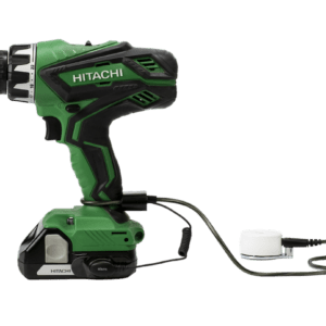 Zips sécuriser une perceuse Hitachi verte