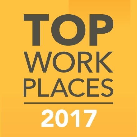InVue a été désigné comme l'un des meilleurs lieux de travail de l'année 2017.
