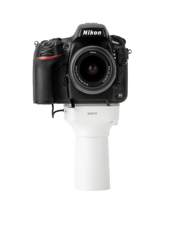 Sécurité de l'affichage des marchandises pour les appareils photo et les objectifs de type "point-and-shoot" et "DSLR