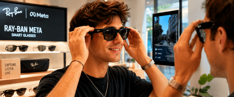 Pourquoi l'avenir des lunettes connectées reposera sur la vente en magasin, et non en ligne