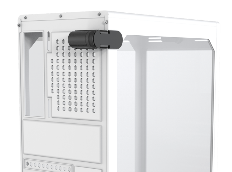 Verrou de bureau monté sur une tour de bureau
