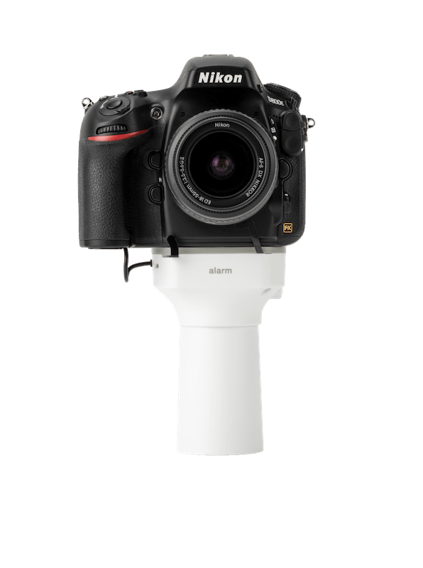 Sécurité de l'affichage des marchandises pour les appareils photo et les objectifs de type "point-and-shoot" et "DSLR