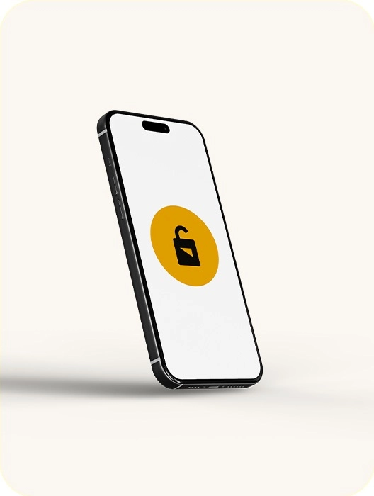InVue Padlock étant déverrouillé par un OneKEY