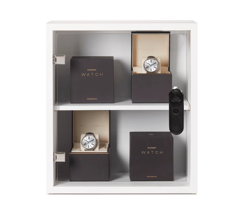 LIVE Cam Lock en noir protégeant les montres