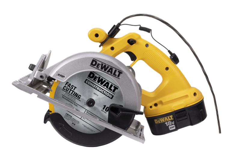 Scie Dewalt sécurisée par Zips