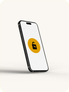 InVue Padlock étant déverrouillé par un OneKEY