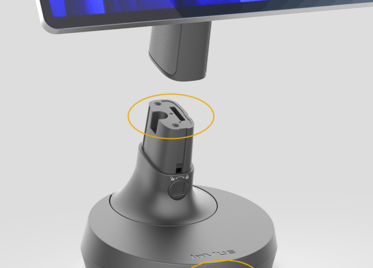 NE150 Stand POS convertible avec séparation de la base et du stand