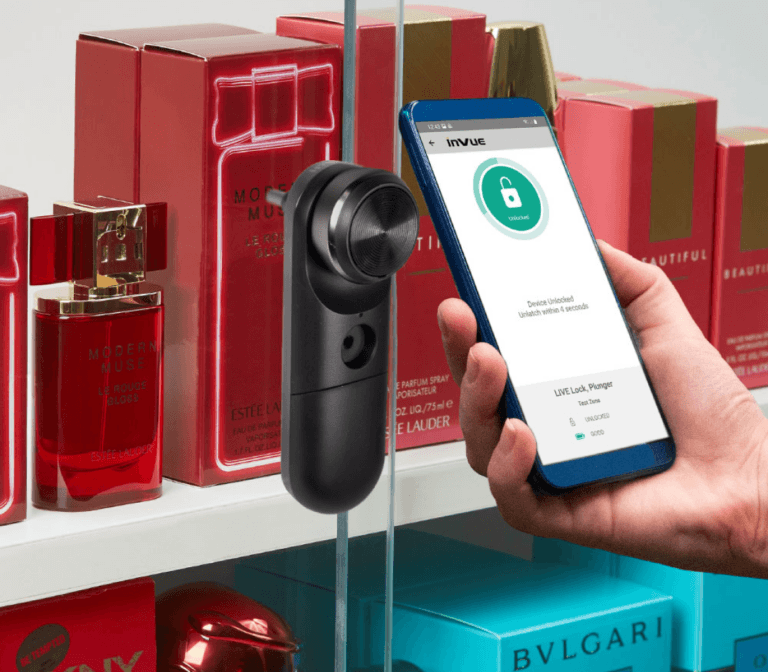 LIVE Plunger Lock déverrouillé par le téléphone