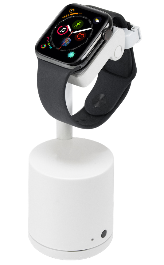 Une montre intelligente sur un accessoire de sécurité W2000