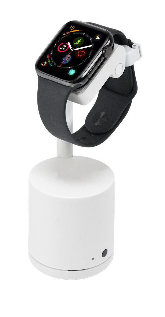 Une montre intelligente sur un accessoire de sécurité W2000