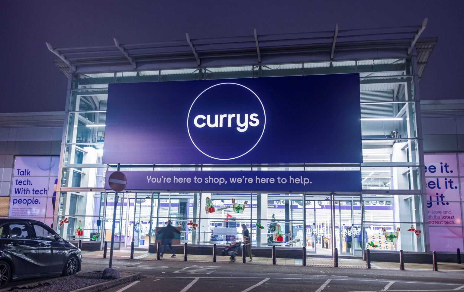 Extérieur du magasin Currys