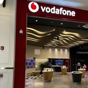 Extérieur du magasin Vodafone