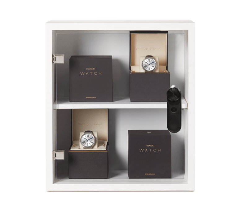 LIVE Cam Lock en noir protégeant les montres