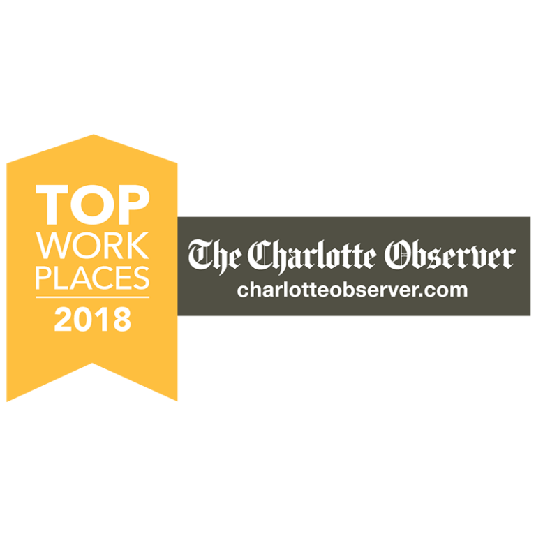 InVue Nommé l'un des meilleurs lieux de travail de Charlotte, NC en 2018