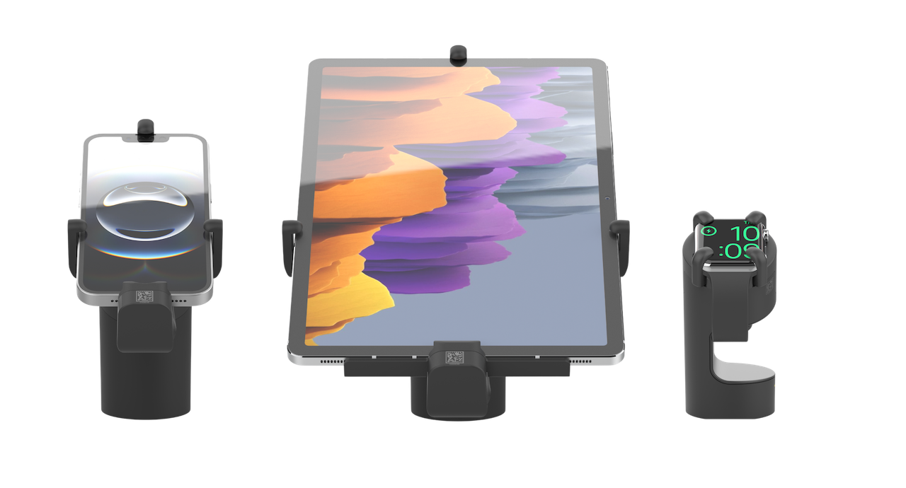 La solution OnePOD pour téléphones, tablettes et appareils portables pour un affichage sécurisé