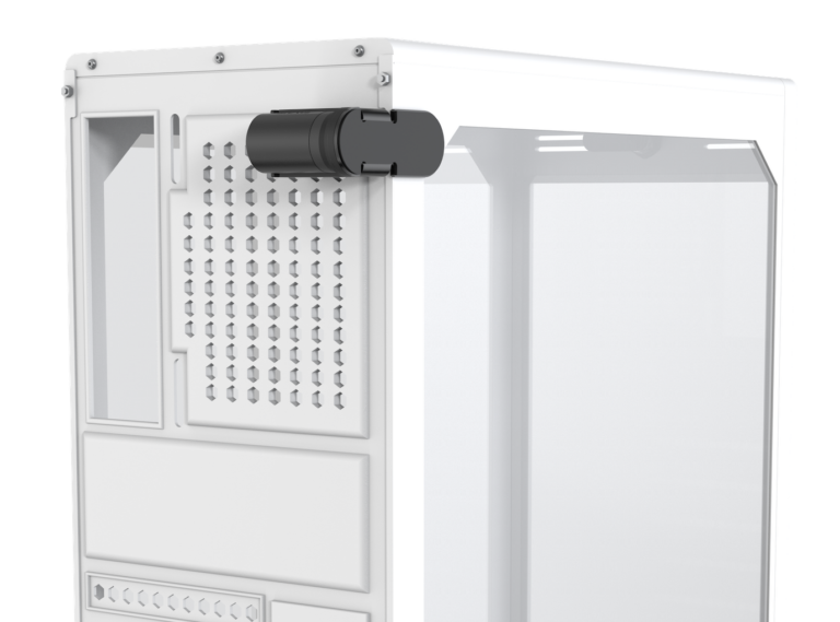 Verrou de bureau monté sur une tour de bureau